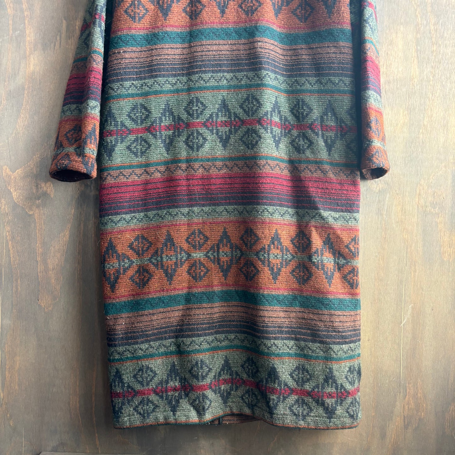 Woolrich Long Southwestern Coat