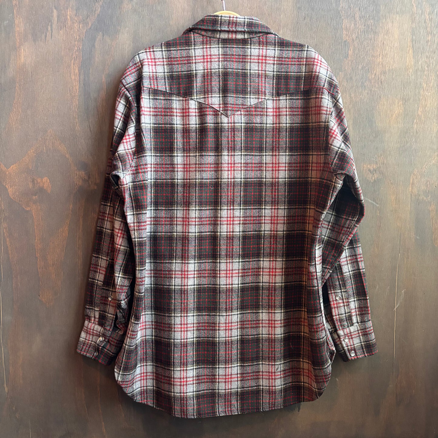 Pendleton Wool Plaid Pearl Snap