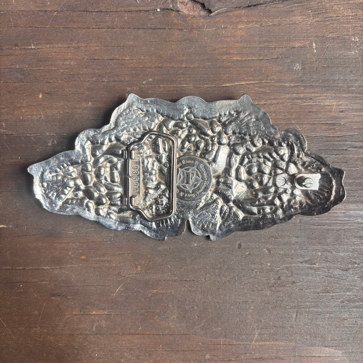 XL Rose Belt Buckle