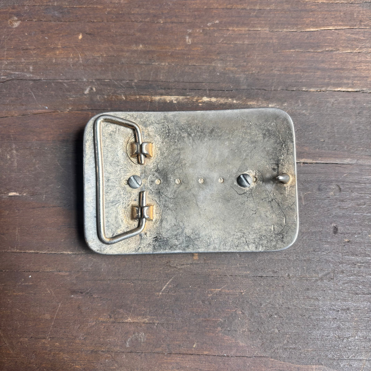 Faux Abalone Belt Buckle