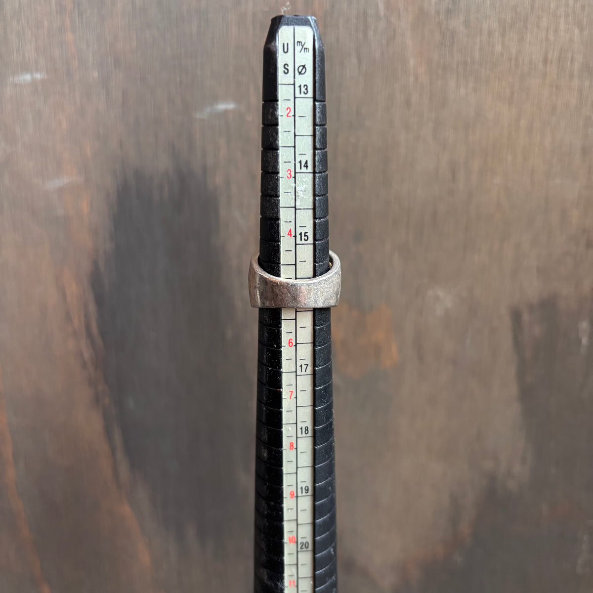 Faux Stacked Ring with Rhinestones
