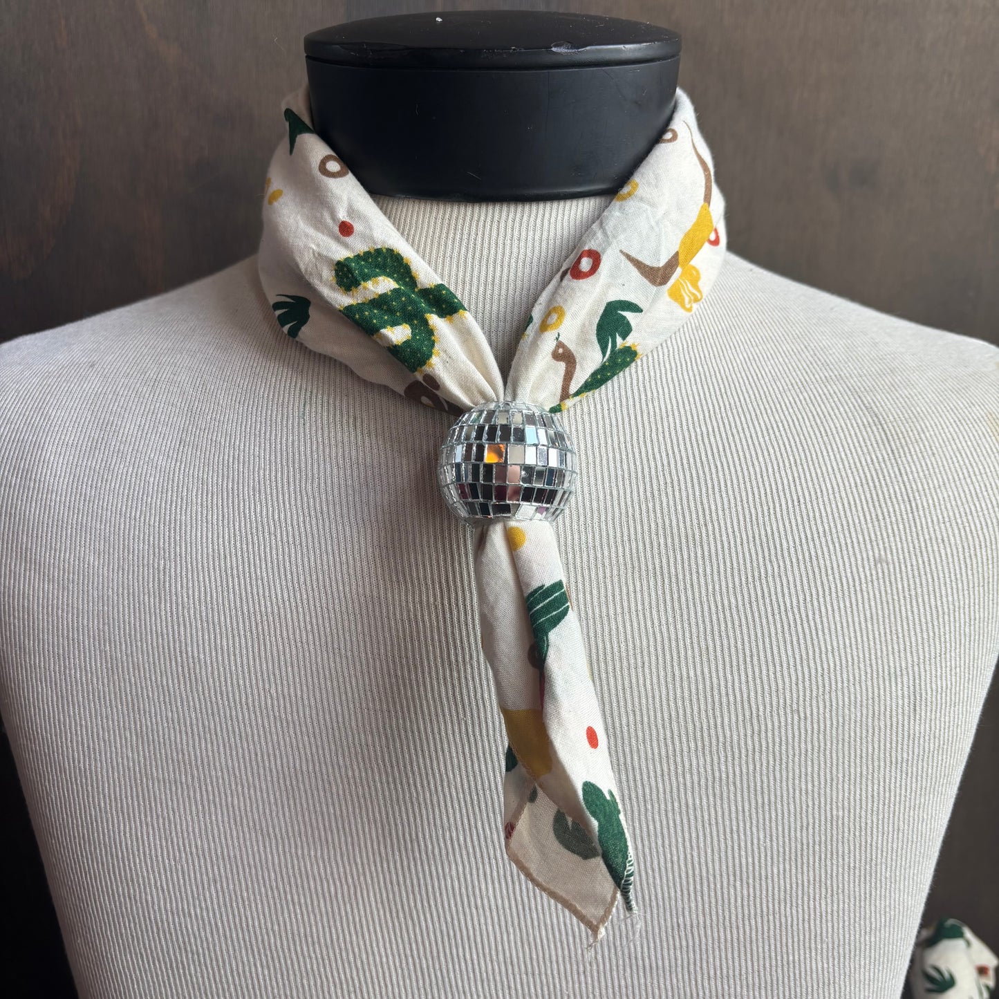 Disco Ball Scarf Slide and Bandana