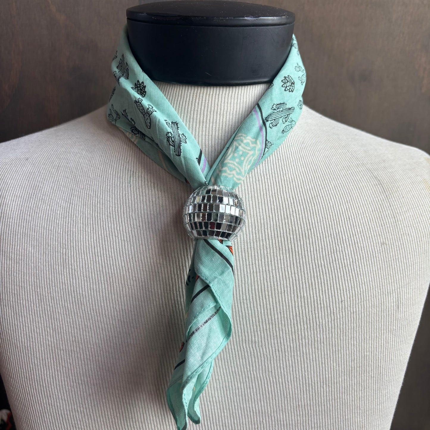 Disco Ball Scarf Slide and Bandana