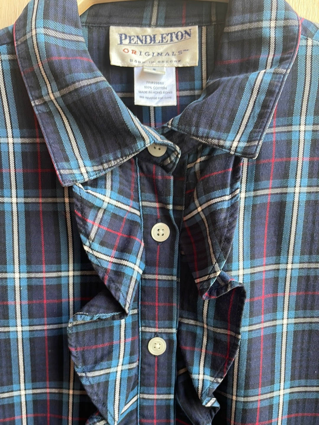 Pendleton Plaid Button Up Shirt