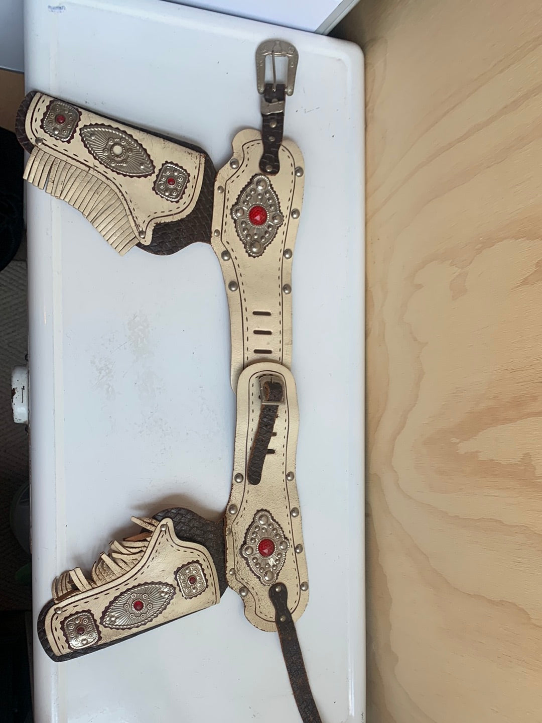 Vintage toy gun holster
