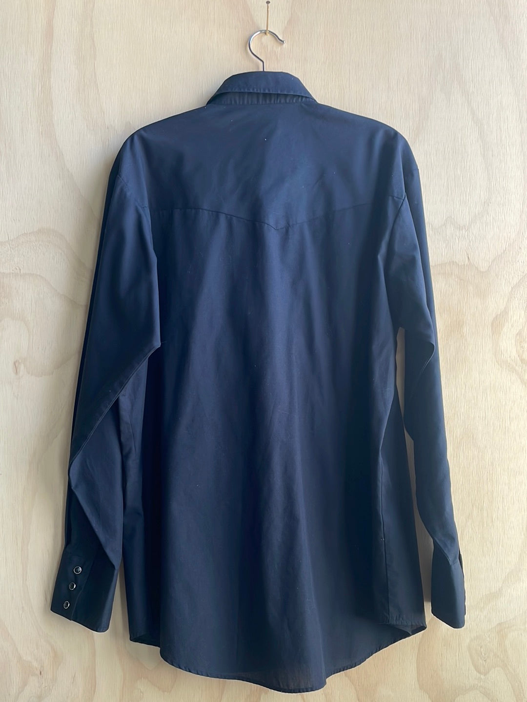 Ely Cattleman Black Western Shirt