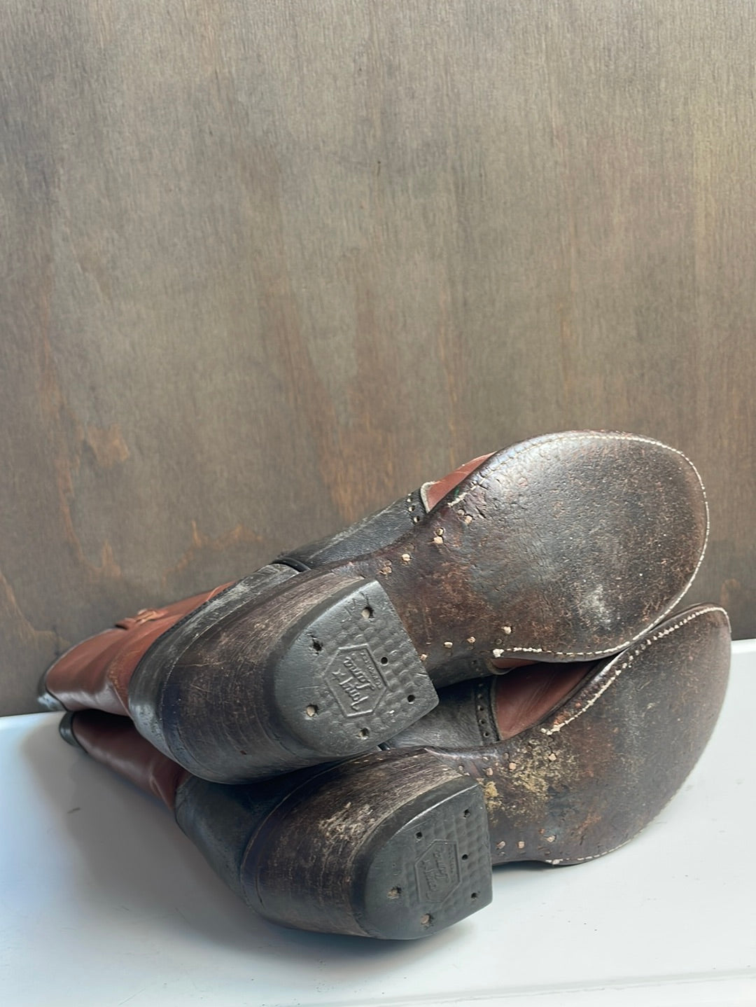 Tony Lama Tall Two-Tone Boots