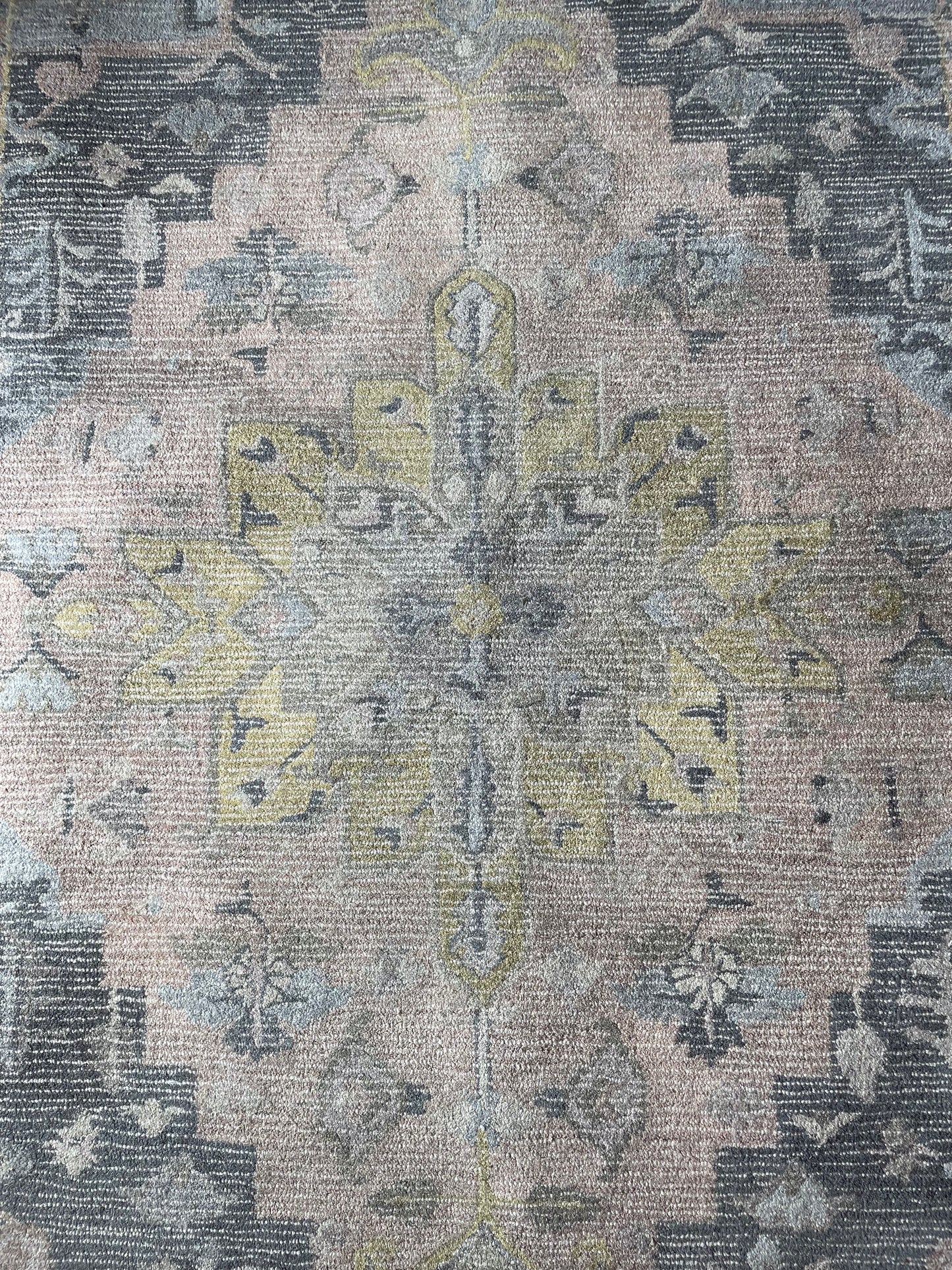 Floral, Geometric Area Rug
