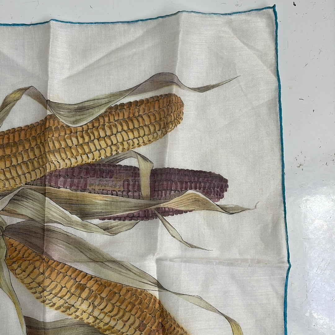 Vintage Robinson and Golluber Corn handkerchief