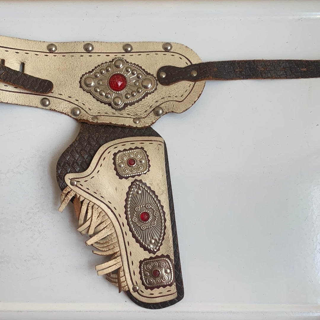 Vintage toy gun holster