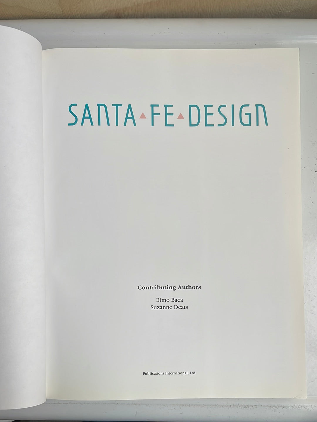 Santa Fe Design Large Book