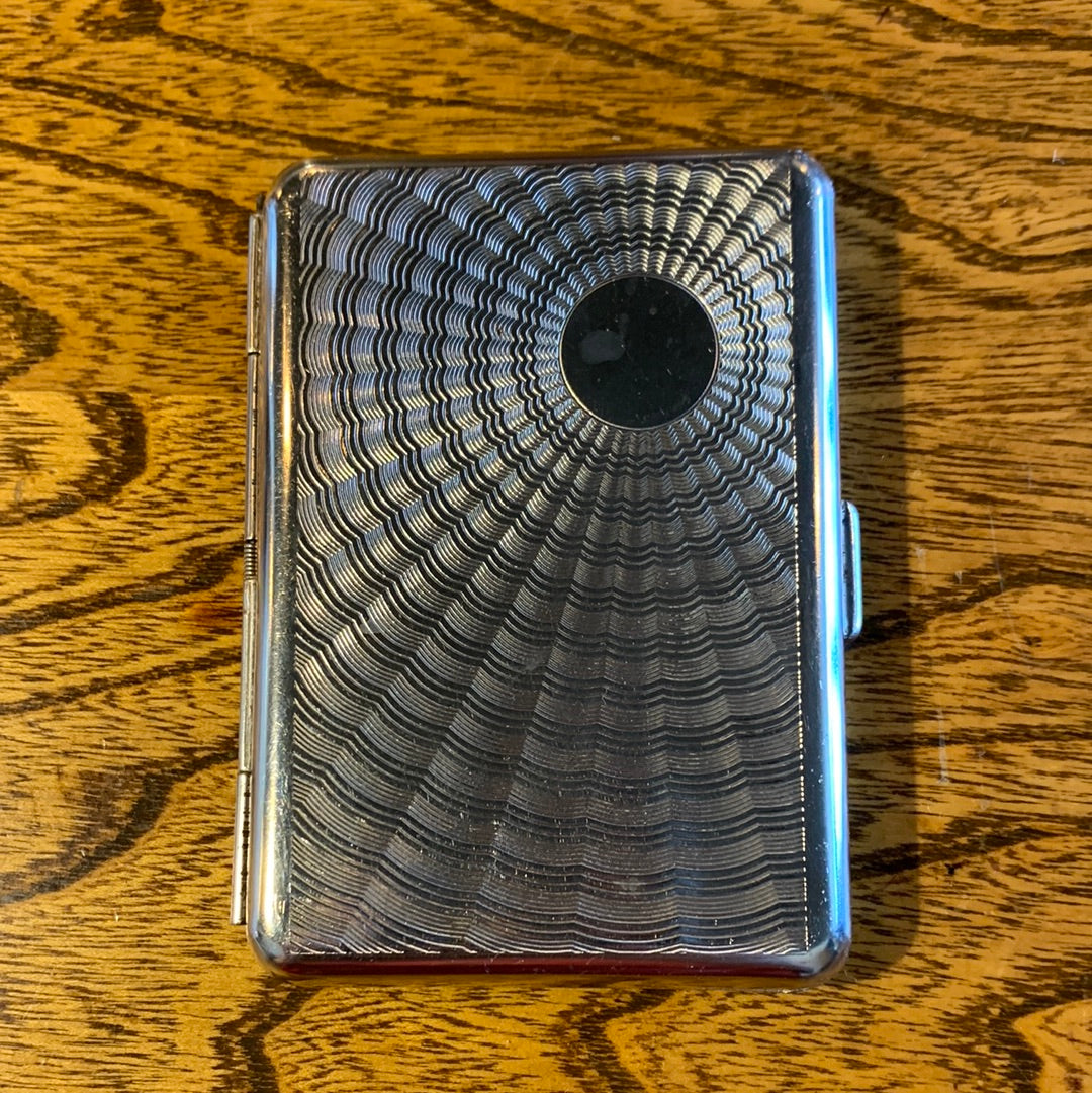 Silver cigarette case