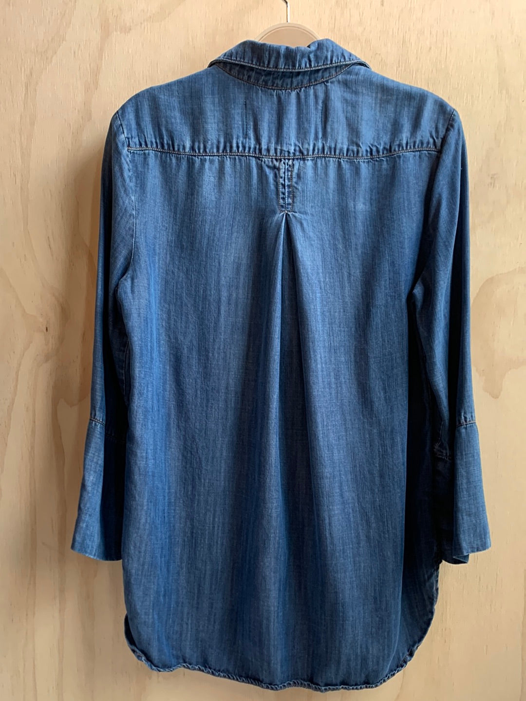 Denim button down shirt