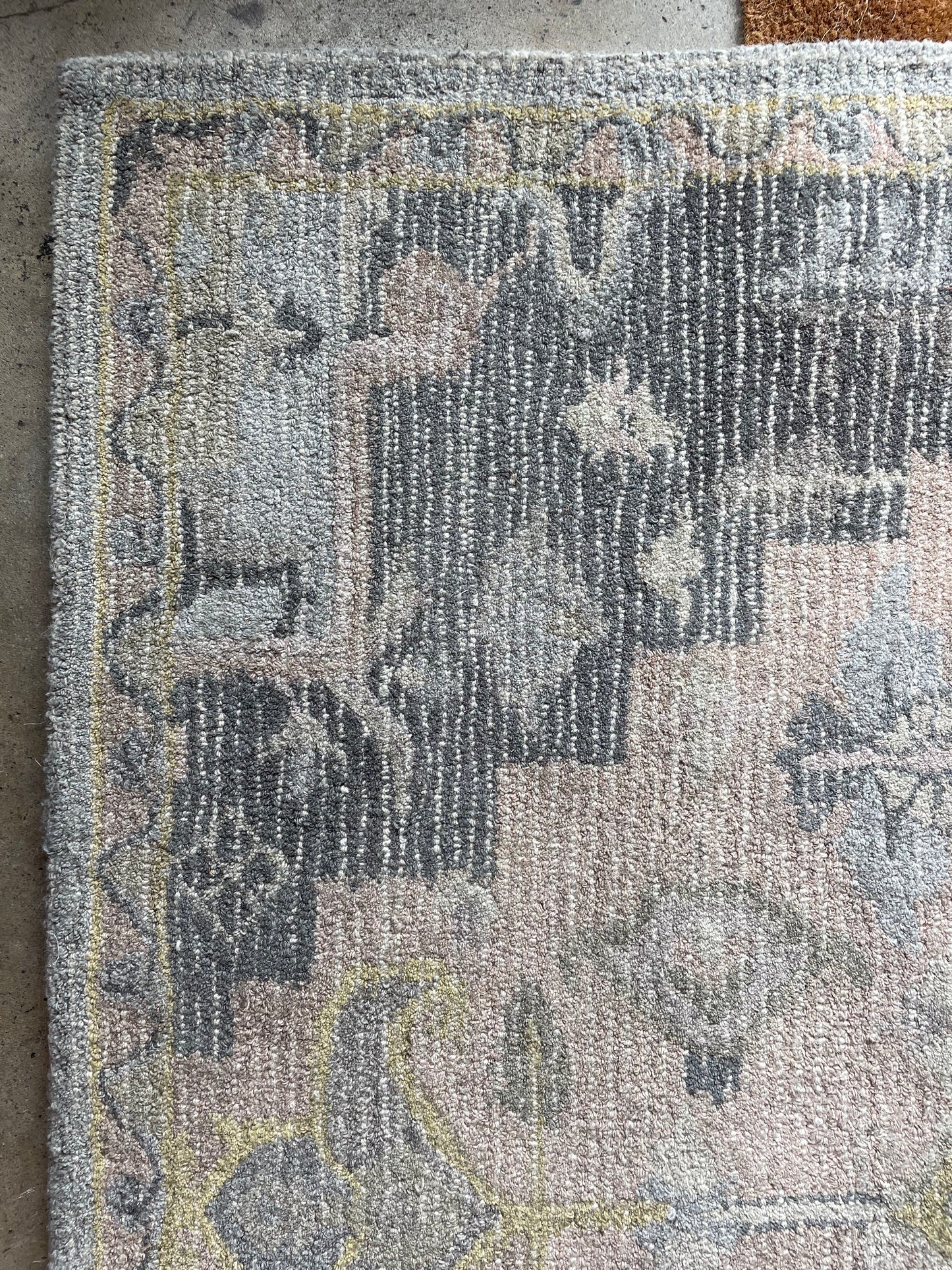 Floral, Geometric Area Rug