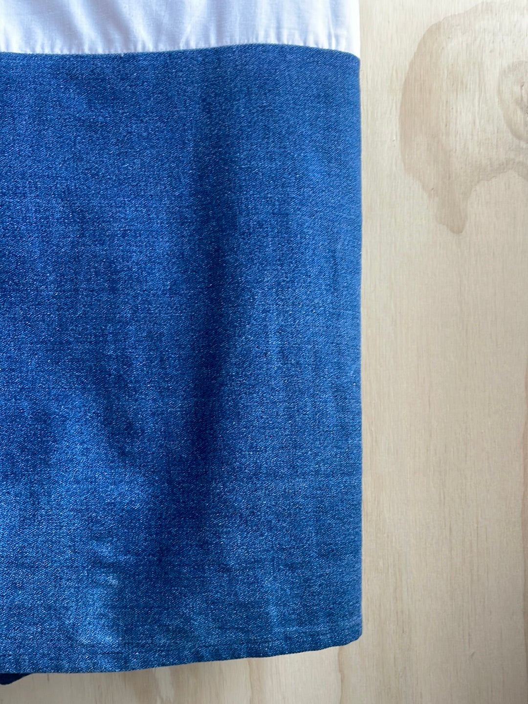 Woolrich Denim Dust Ruffle for Queen Bed