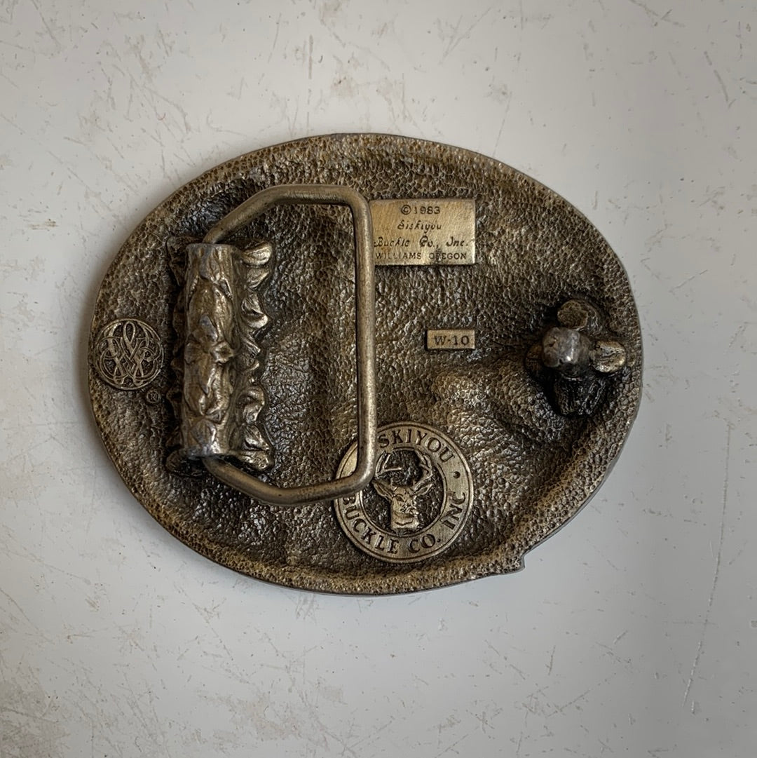 Mare & Colt belt buckle