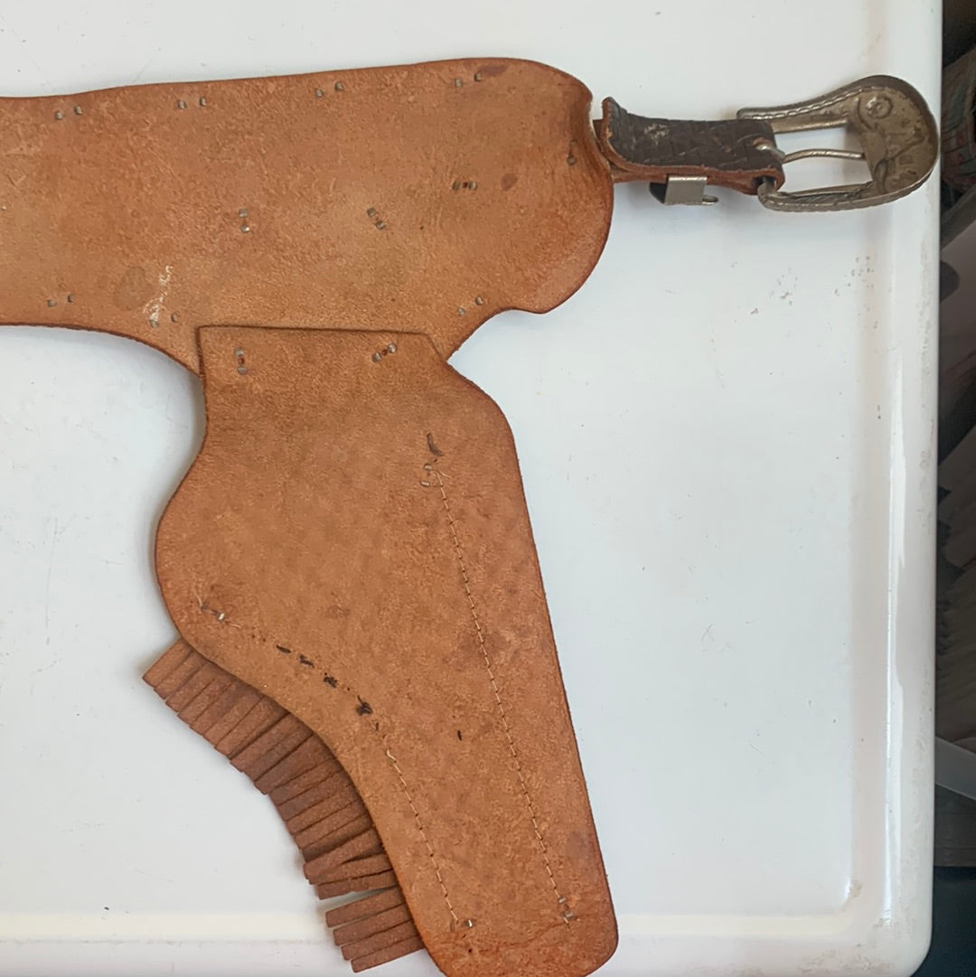 Vintage toy gun holster
