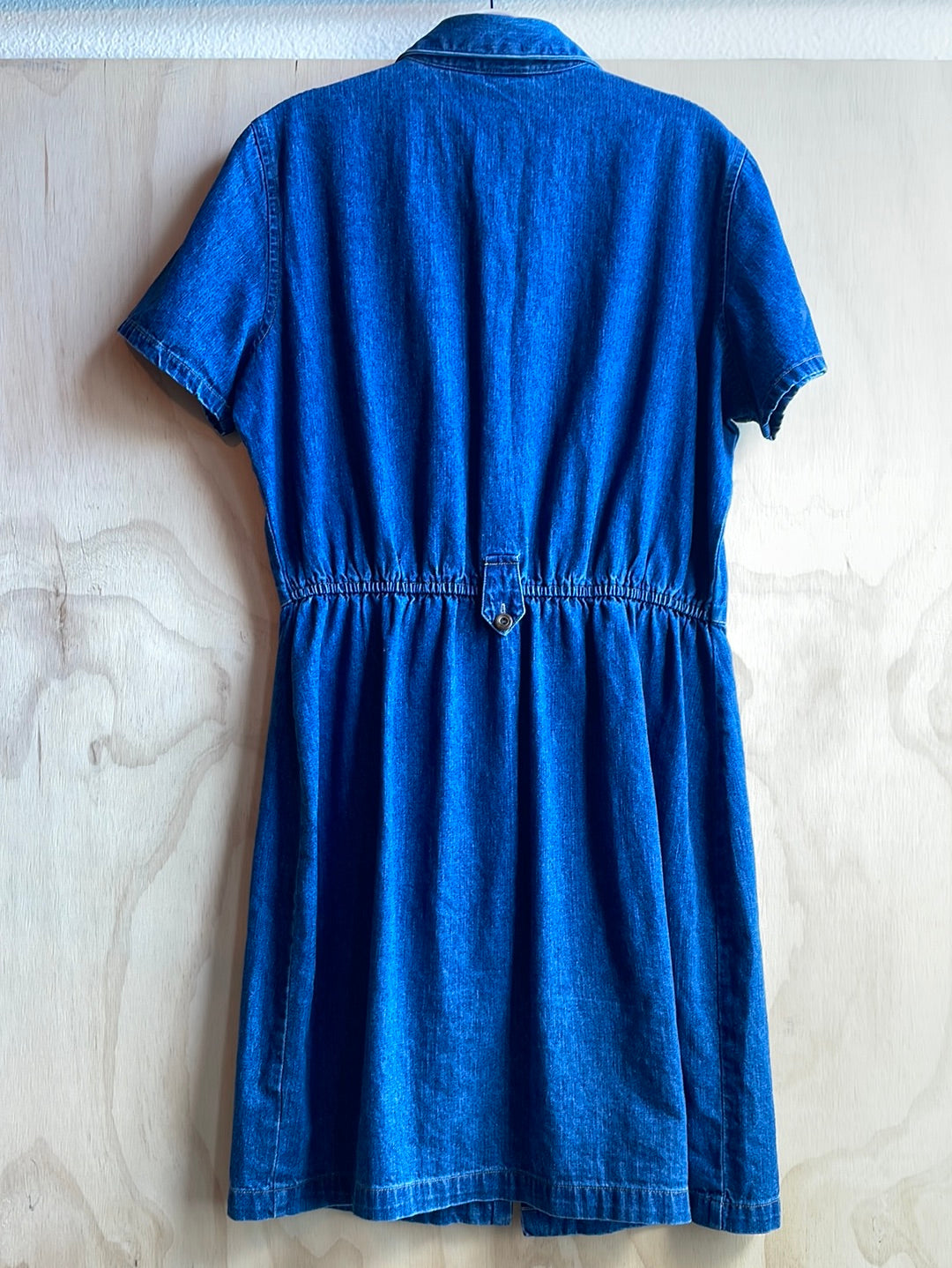 Denim Button Up Dress