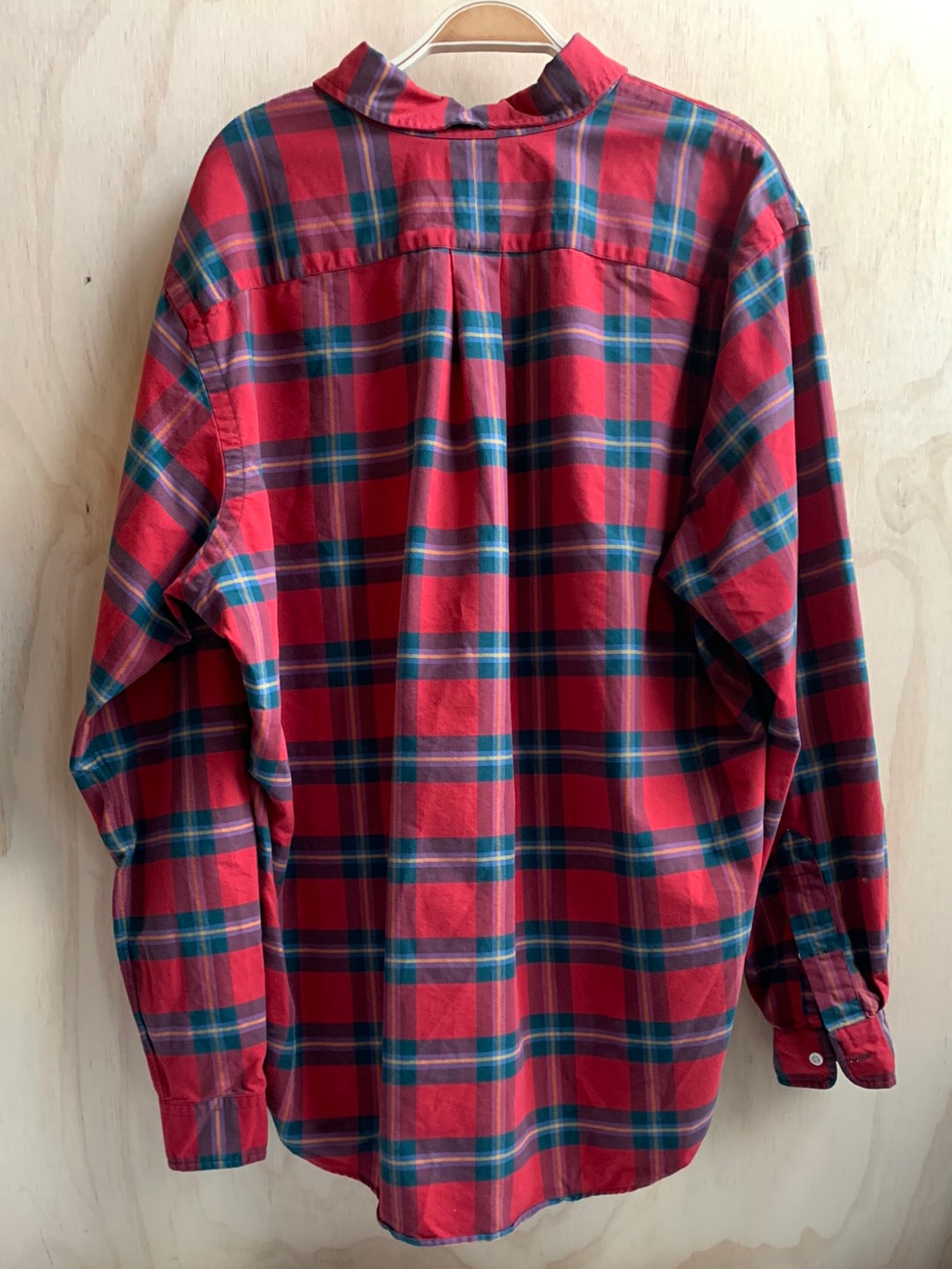 Ralph Lauren red plaid button down