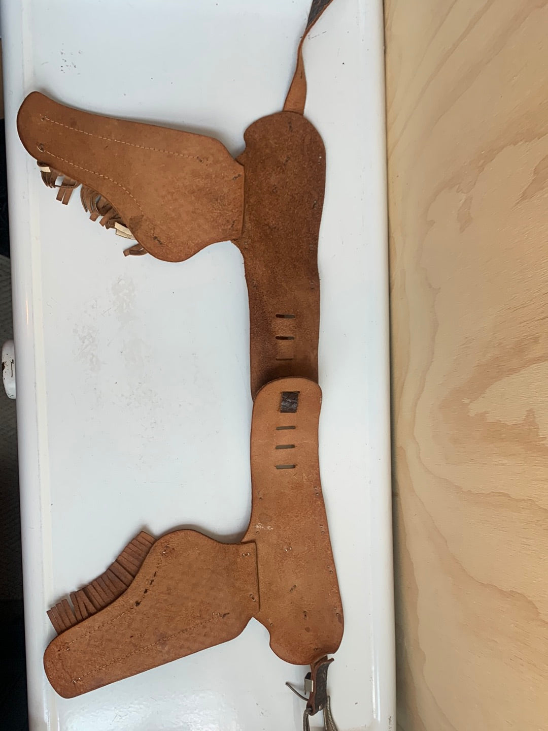 Vintage toy gun holster