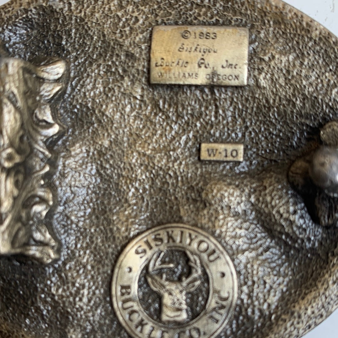 Mare & Colt belt buckle