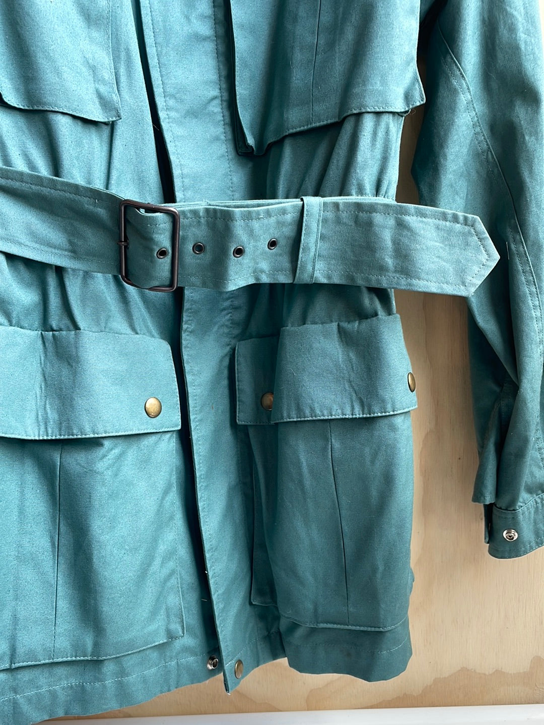 Teal Chaps Jacket