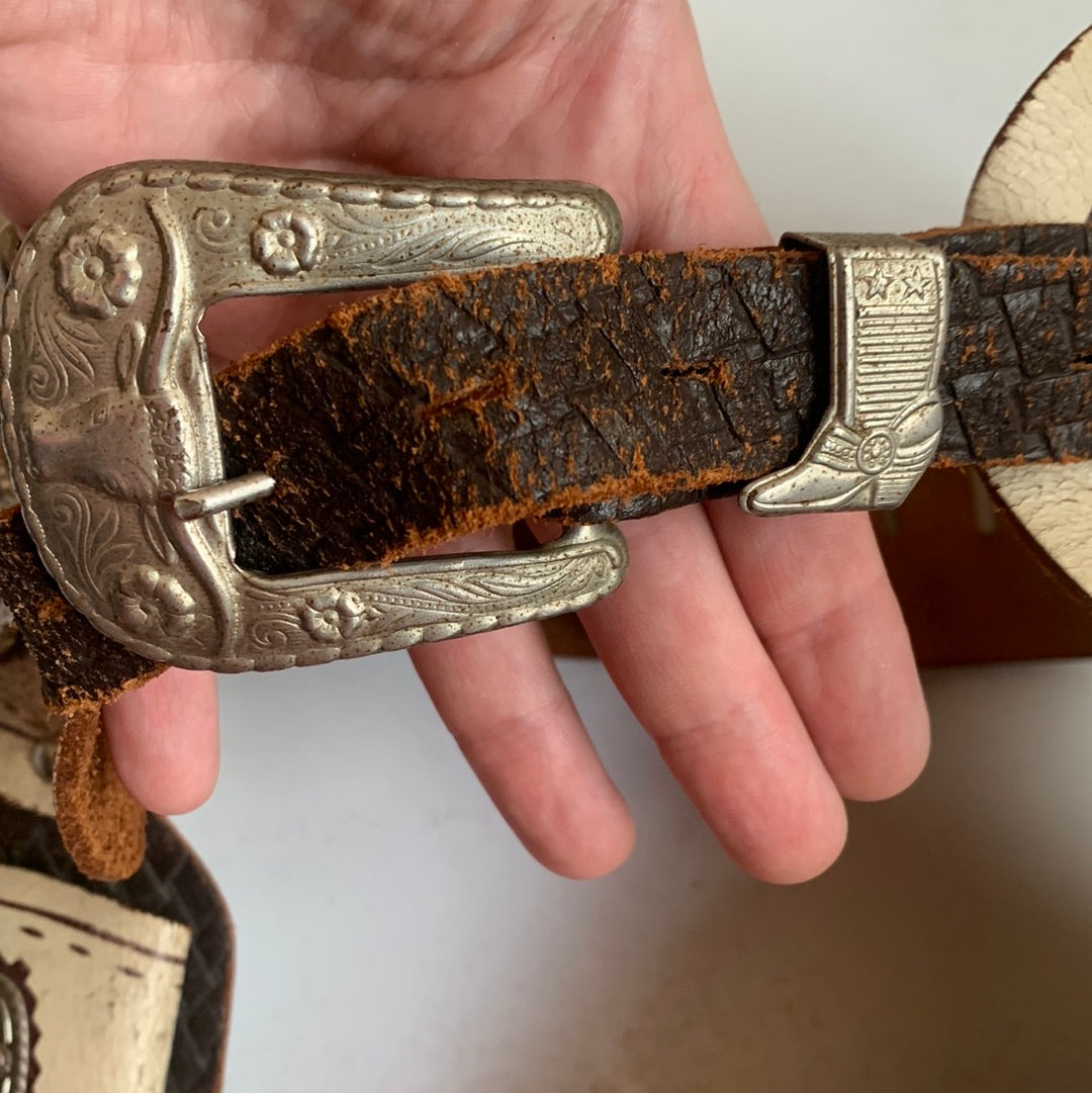 Vintage toy gun holster