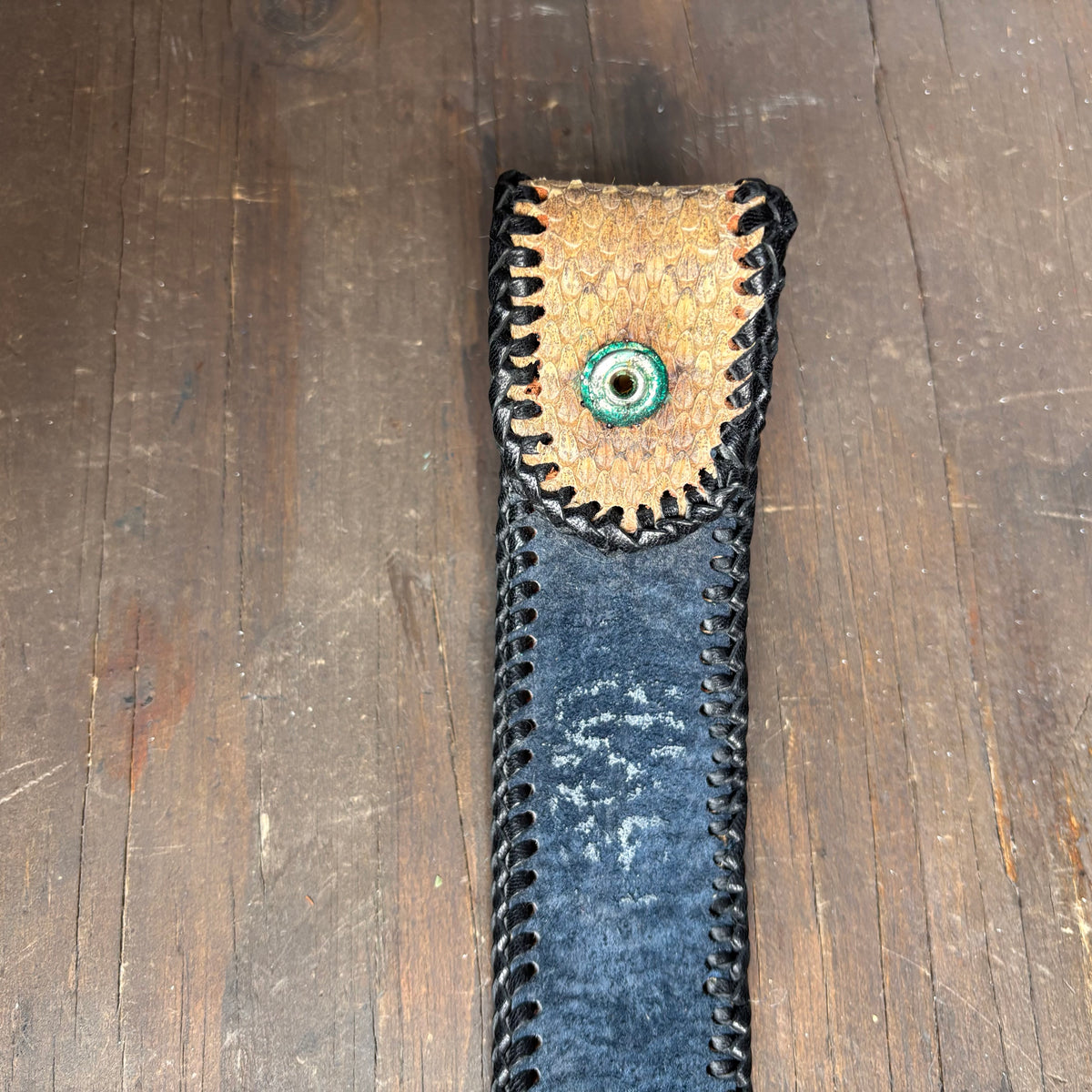 Vintage Rattlesnake Belt