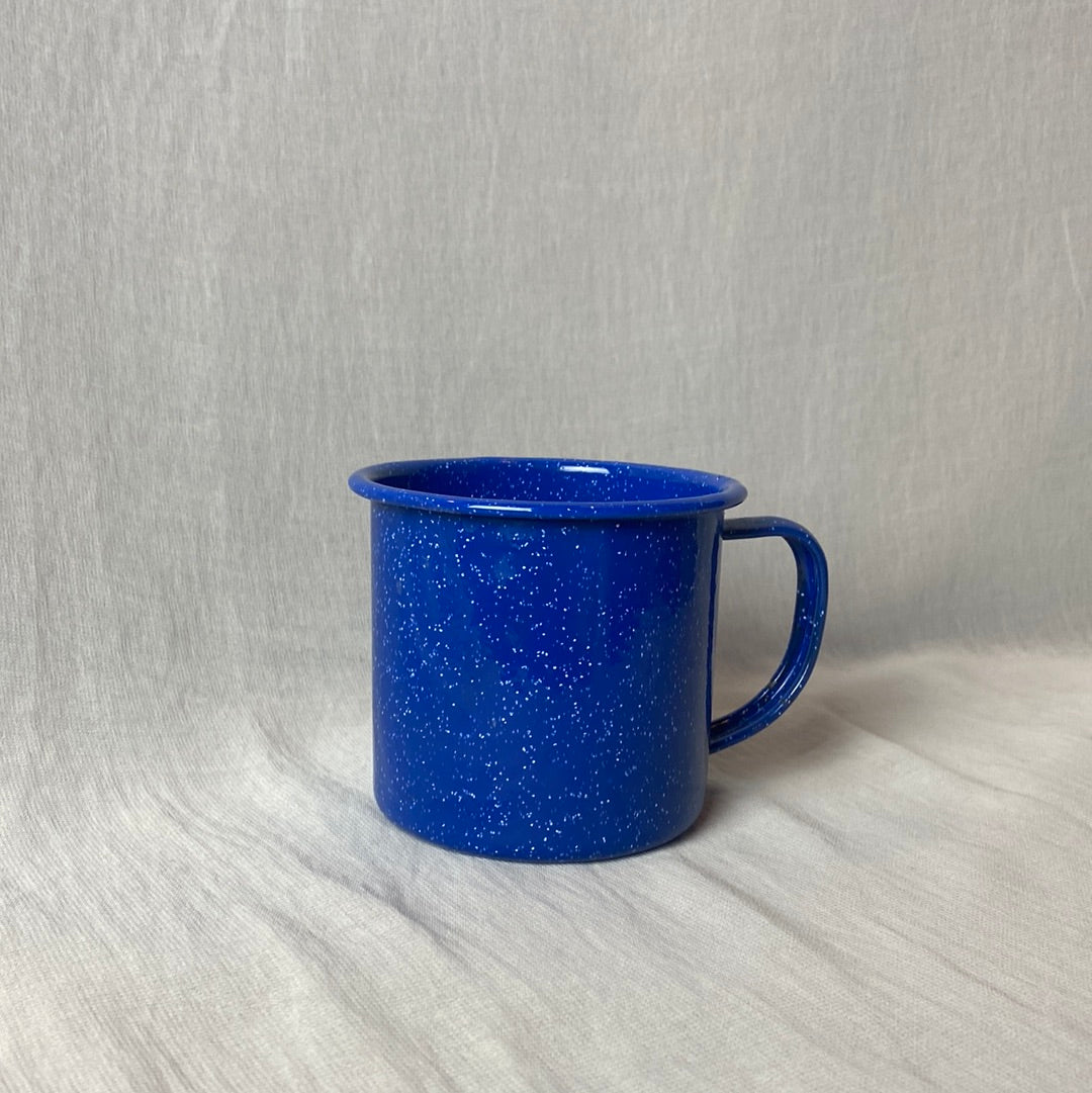 Blue Enamel Mug