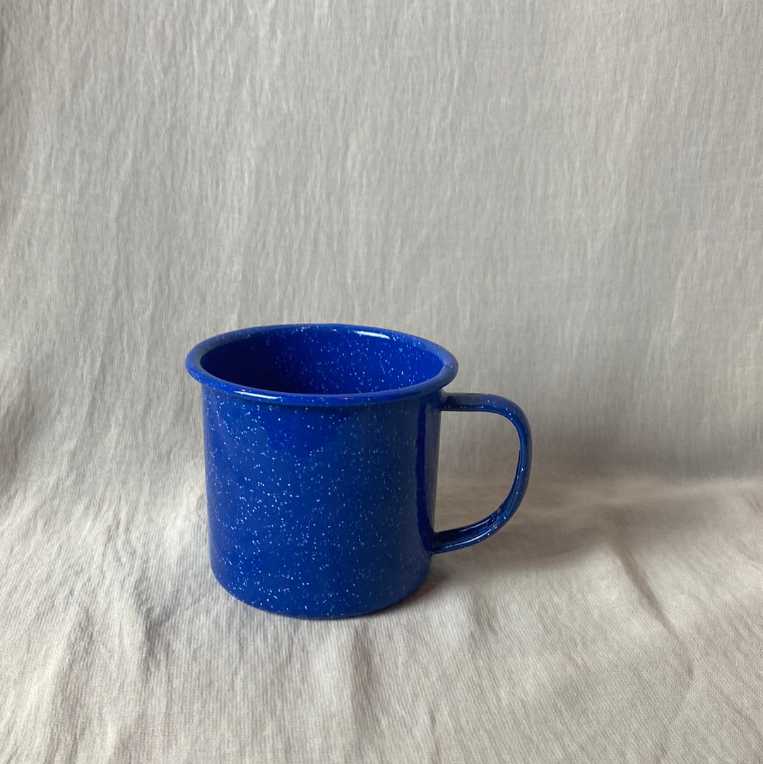 Blue Enamel Mug