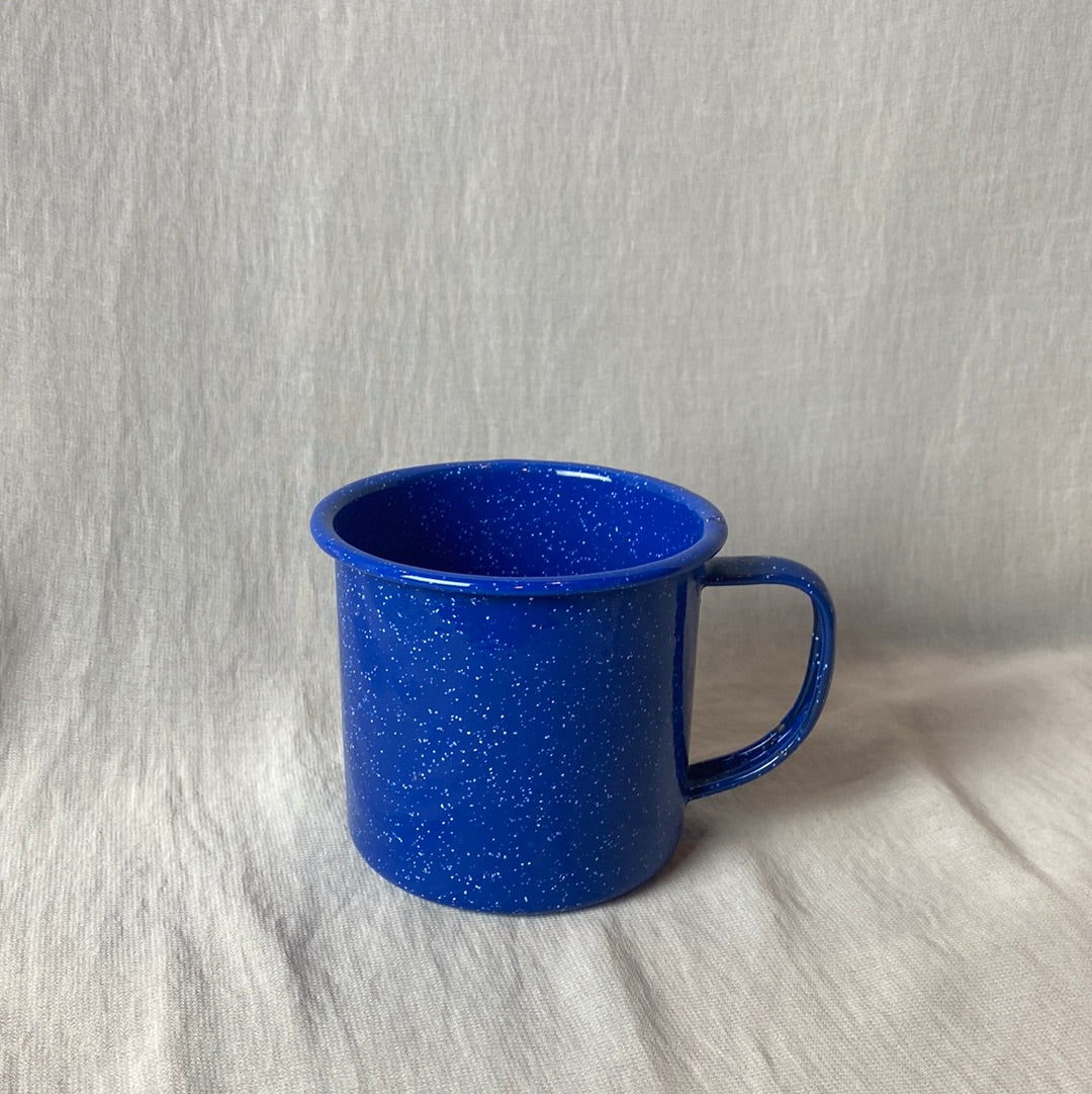 Blue Enamel Mug