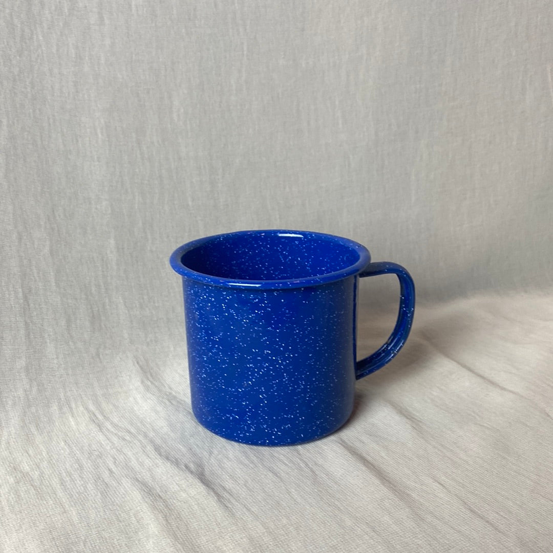 Blue Enamel Mug