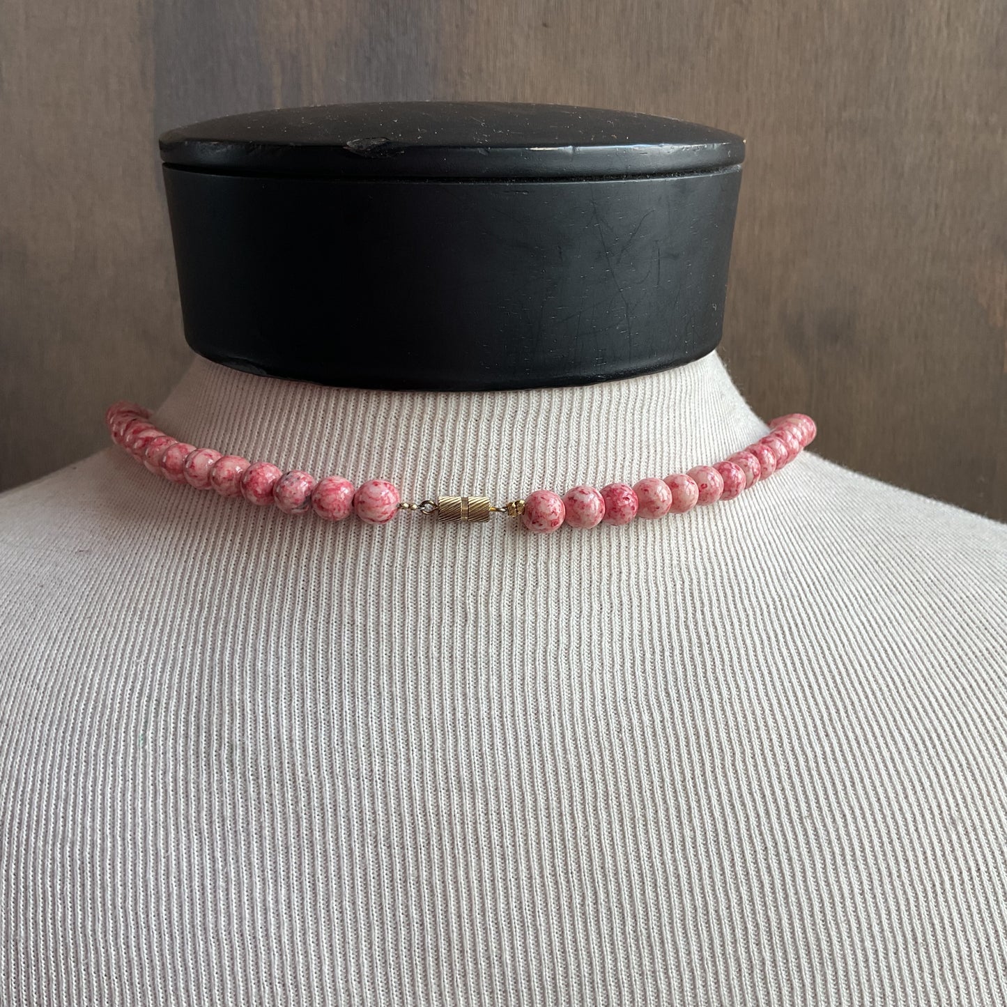 Rhodonite Beaded Necklace