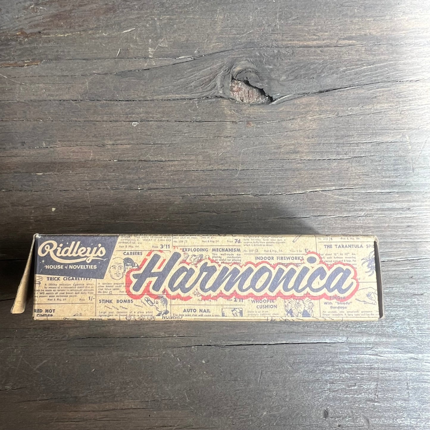 Ridley’s Honky Tonk Vintage 10 Hole Harmonica