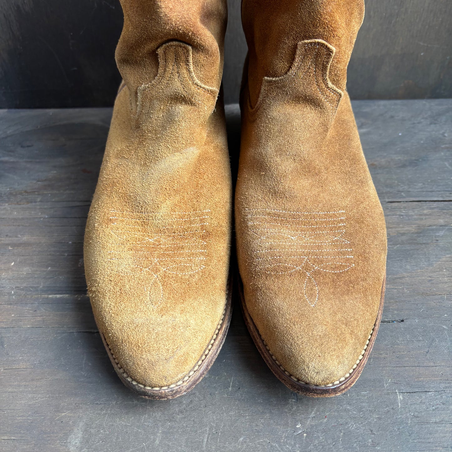 Abilene Tan Suede Boots
