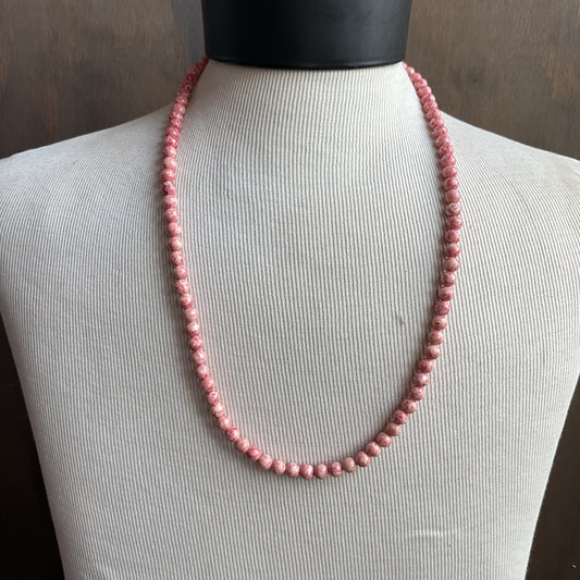Rhodonite Beaded Necklace