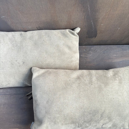 Fringed Lumbar Pillow