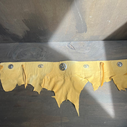 Custom Made Leather Wrap Belt