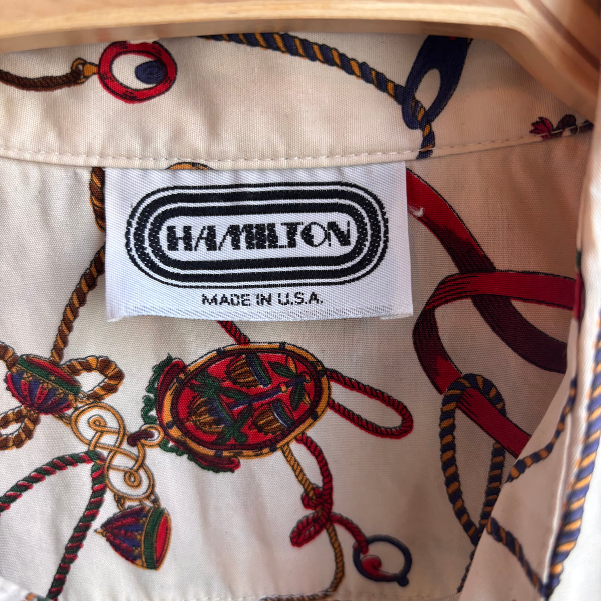 Hamilton Horse Bit Button Up