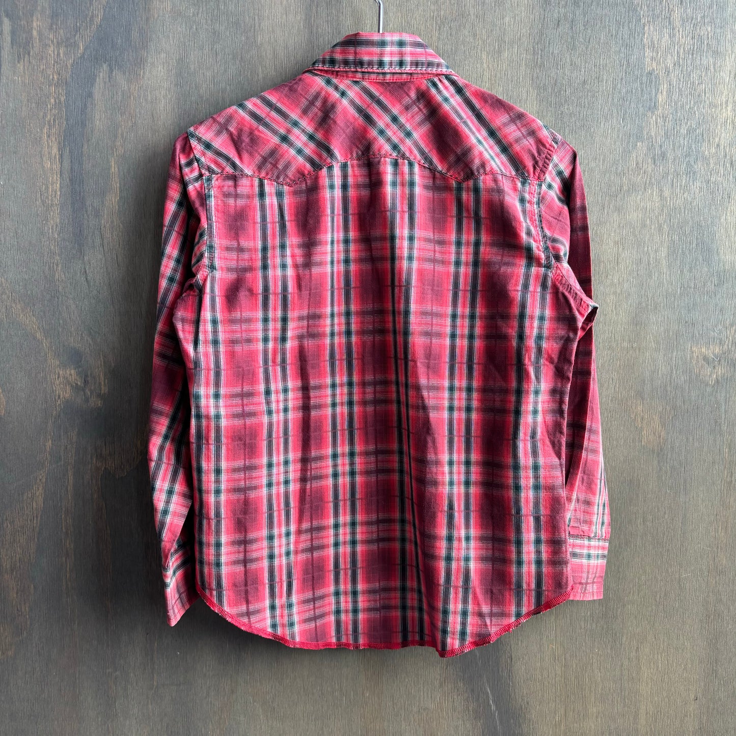 Wrangler Kids Red Button Up