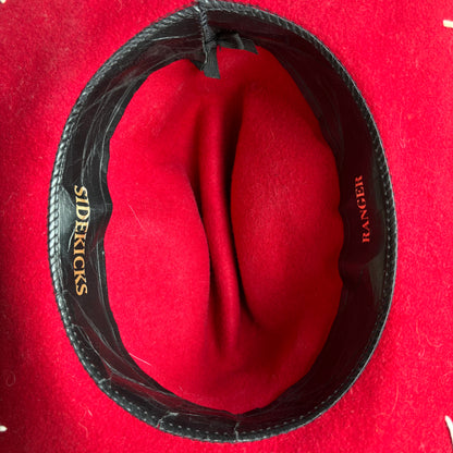 Kids Red Felt Hat