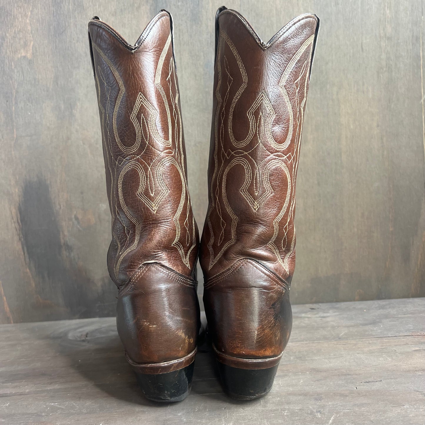 Texas Imperial Dark Brown Cowboy Boots