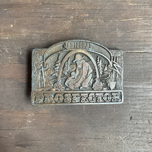 Prospector Vintage Belt Buckle