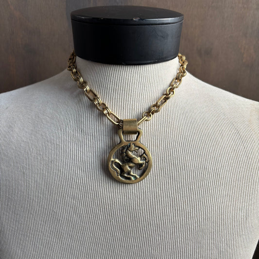 Mac Warman Small Medallion Necklace
