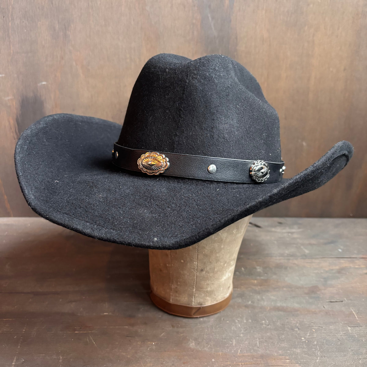 Black Wool Hat