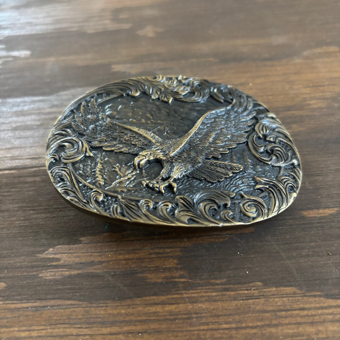 Brass Eagle Belt Buckle