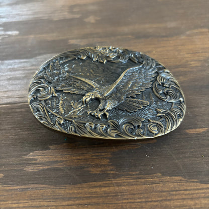 Brass Eagle Belt Buckle