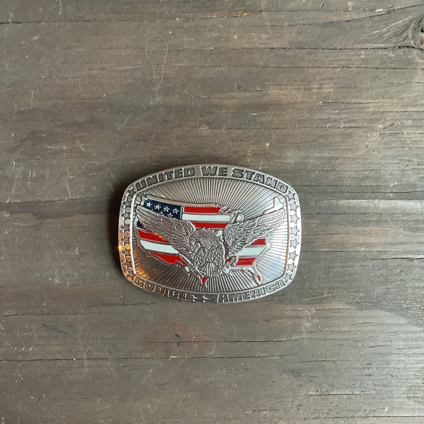 God Bless America Belt Buckle