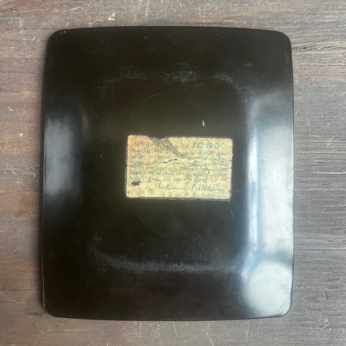 Couroc Eagle Plate