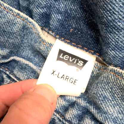 Levi’s Denim Jacket with Plaid Partial Lining